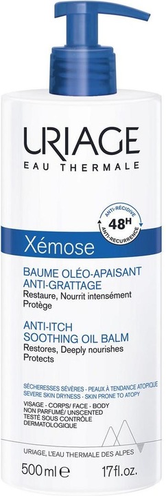 Actual product image Uriage Xémose Balsam (Body cream, 500 ml)