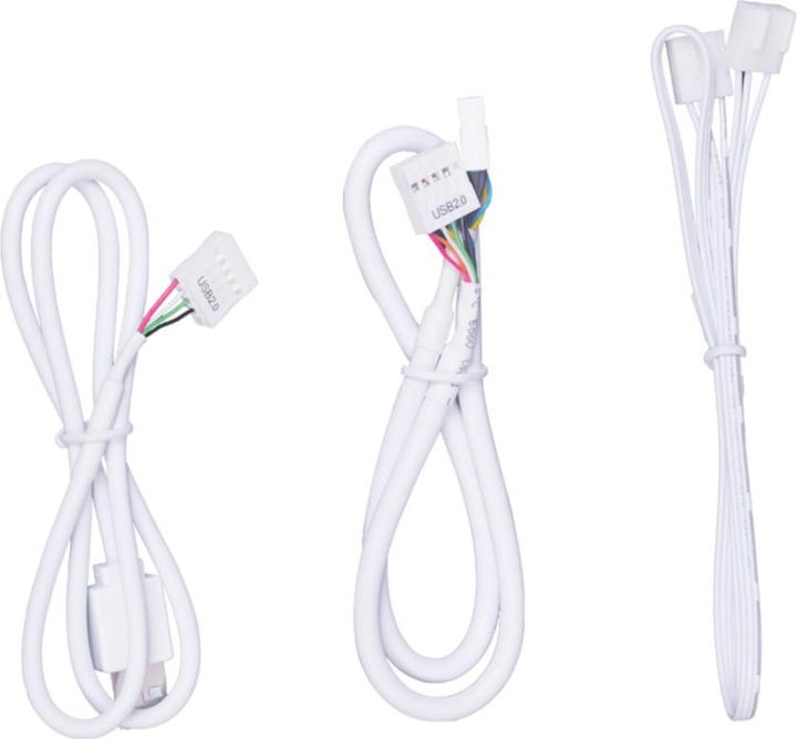 Produktbild Lian-Li EDGE HUB, 4x USB, 6x PWM - weiss