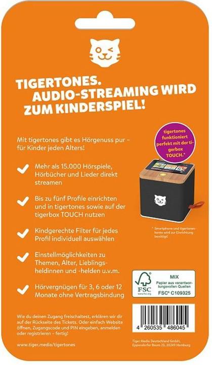 Produktbild Tigermedia TB tigerticket 3 Monate 4212