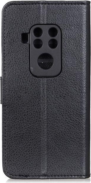 Produktbild MU Classic Litchi Leder Bookcover Series (Motorola One Zoom)