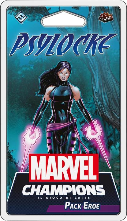Asmodée Marvel Champions LCG - Psylocke (Pack Eroe) (Italienisch)