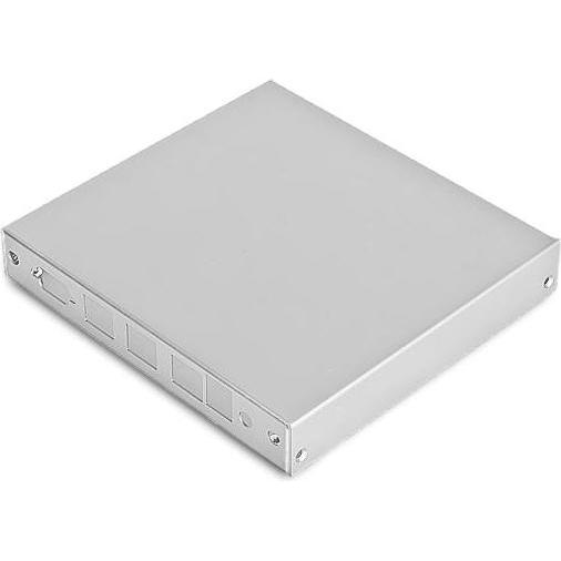 PC Engines CASE1D2U - Gehäuse für APU-Serie, 3x LAN, 1x USB, 2x WLAN, silber (Gehäuse), Elektronikzubehör + Gehäuse, Sil...