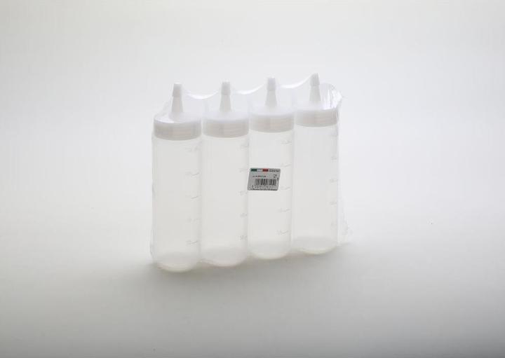 Schwarz Kitchen 4-piece dispenser bottle white 250 ml