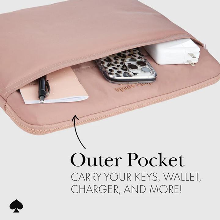 Produktbild Kate Spade Puffer Sleeve - Pokrowiec MacBook Pro 14" / Notebook 14" (Madison Rouge Nylon) (14")