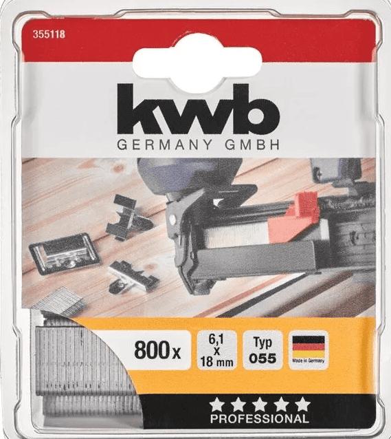 Actual product image kwb Narrow back 18 mm (Tacker)