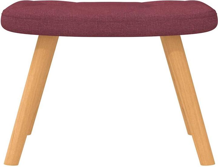 Produktbild vidaXL Schaukelstuhl mit Hocker