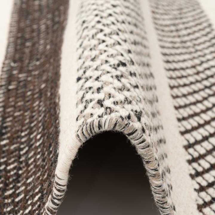 Image du produit Pergamon Tapis Naturel Laine Rana Rayures (120 x 180 cm)