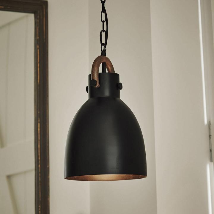 Produktbild Loberon Hängelampe Walcote schwarz (E27)