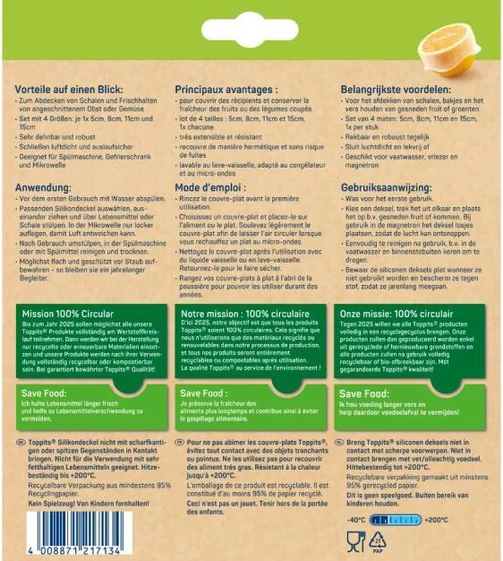 Image du produit Toppits Tops stretch (4 x)