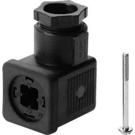 Festo, Tecnologia di connessione dei tubi, Connettore bobina solenoide pneumatico