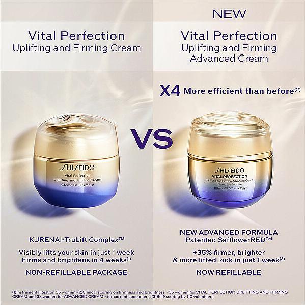 Produktbild Shiseido Uplifting and Firming Advanced Cream Refill (Körpercreme, 50 ml)