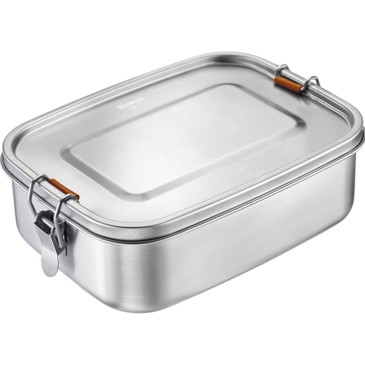 Westmark Lunchbox Viva Maxi, 1500 ml, Lunchbox, Silber