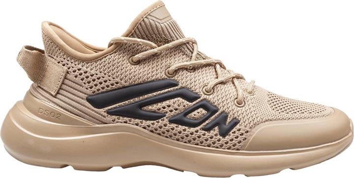 Produktbild Dsquared2 fly stretch knit sneakers khaki color (44)