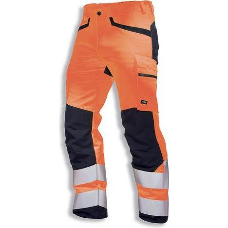 Uvex Safety, Arbeitshose, Arbeitshose uvex protection flash orange, warnorange 58 (58)