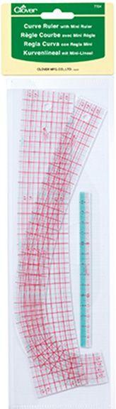 Produktbild Clover Kurvenlineal mit Mini-Lineal