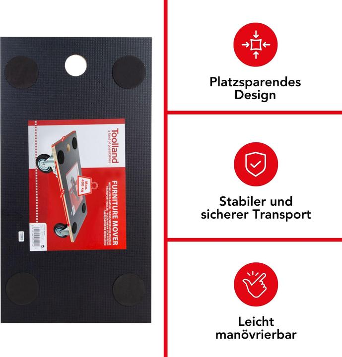 Produktbild Velleman Transportroller (400 kg)