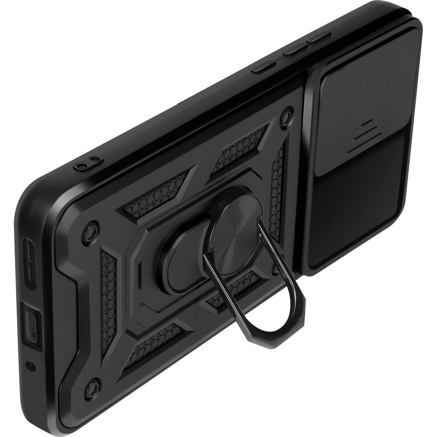 Thumbnail - Avizar SlideProtect Case Series (Motorola Edge 50 Pro), Smartphone Hülle, Schwarz