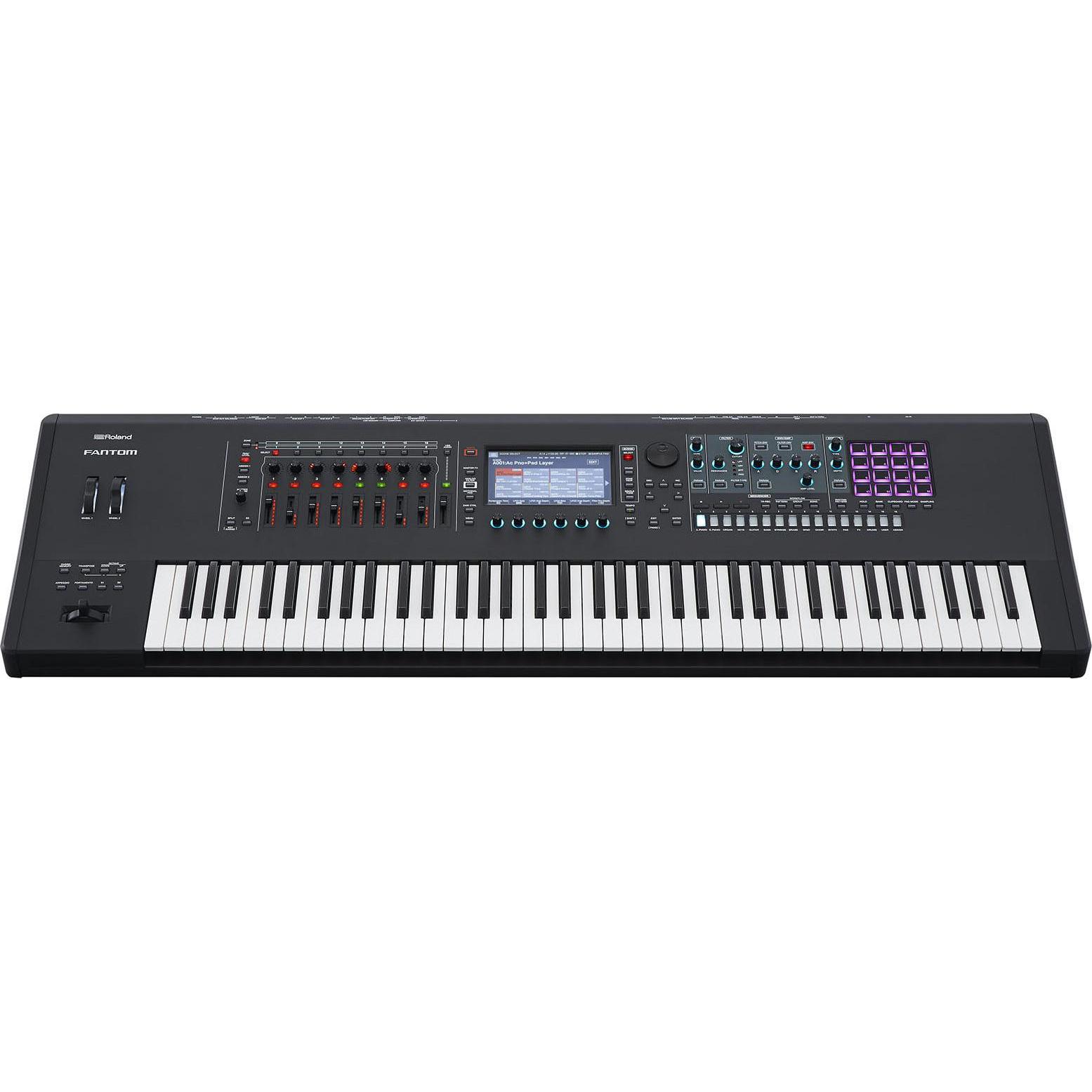 Thumbnail - Roland FANTOM-07 Synthesizer Keyboard, Synthesizer, Schwarz