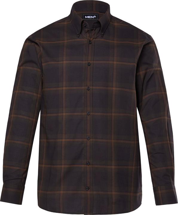 Actual product image Men+ Karohemd, Langarm, Buttondown-Kragen, Comfort Fit (5XL)
