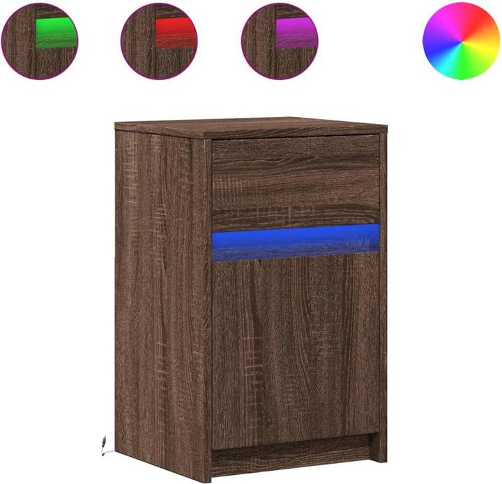 Actual product image vidaXL Nachttisch (38 x 34 x 61 cm)