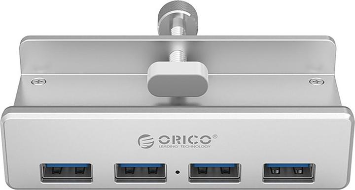 Image du produit Orico Converter MH4PU Hub Clamp-Mounted 4x USB-A 3.0 - Silver (USB-A, 4 ports)