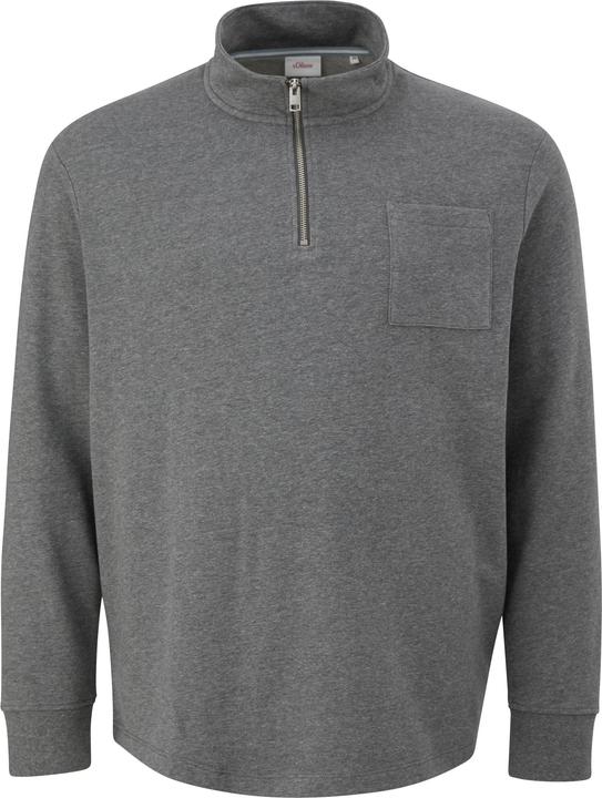Produktbild s.Oliver Sweatshirt Sweatshirt mit Brusttasche (3XL)
