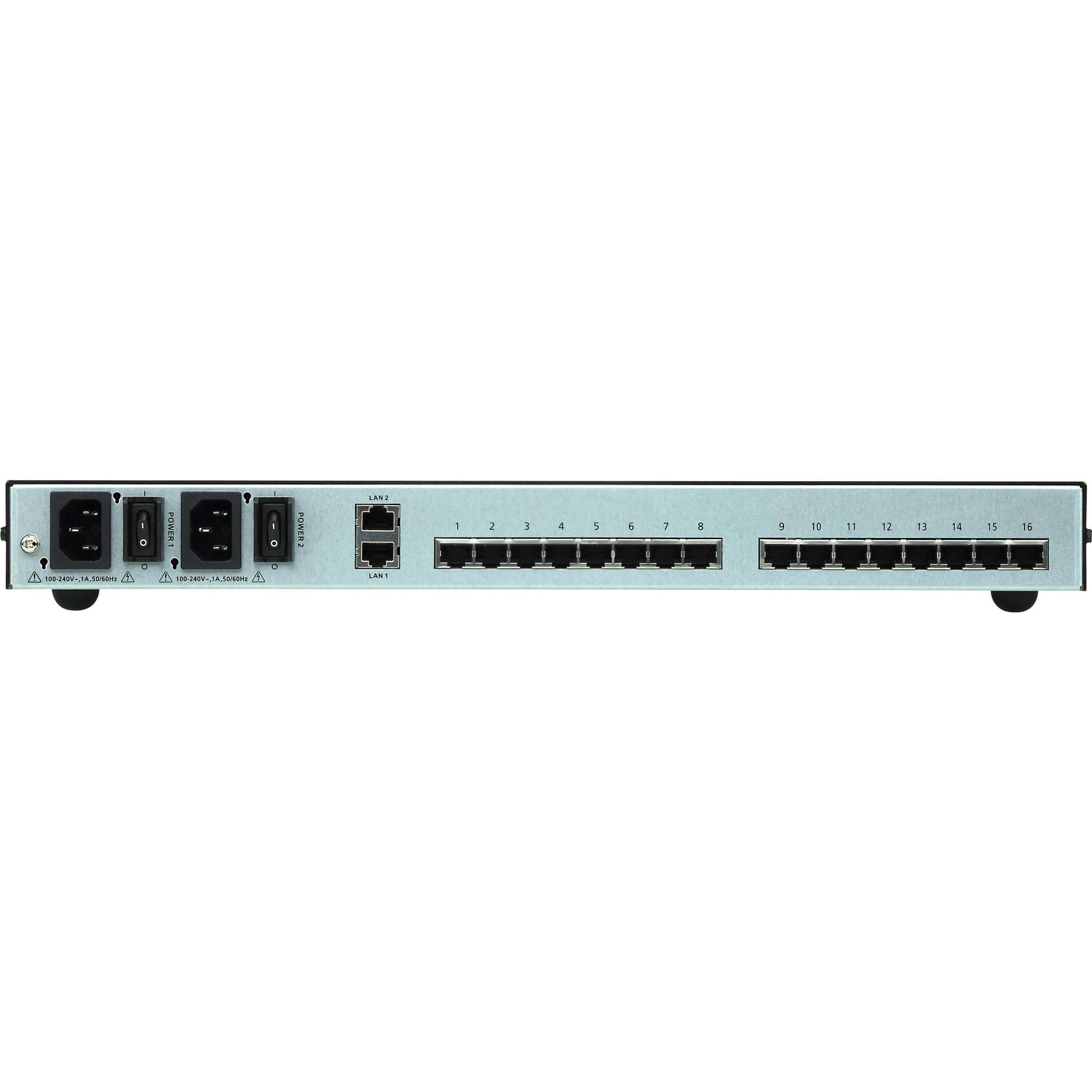 Thumbnail - Aten Serial Over IP unit, KVM Switch, Schwarz