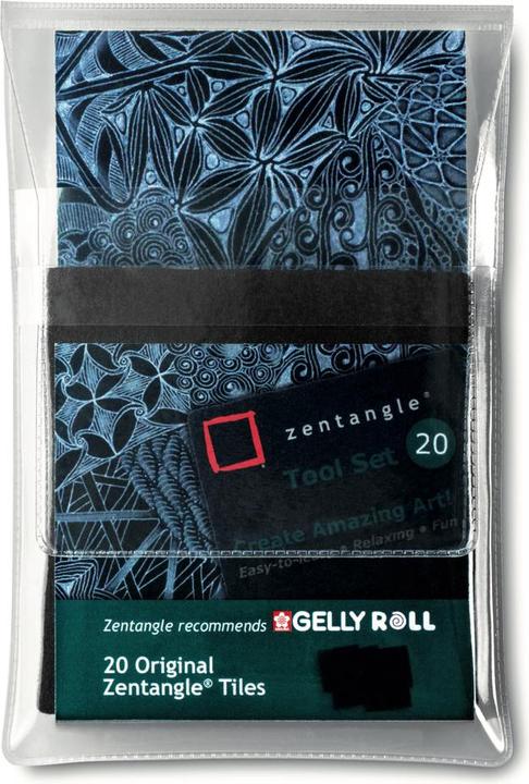 Produktbild Sakura Zentangle Toolset Schwarz (9 x 9 cm, Speziallineatur)