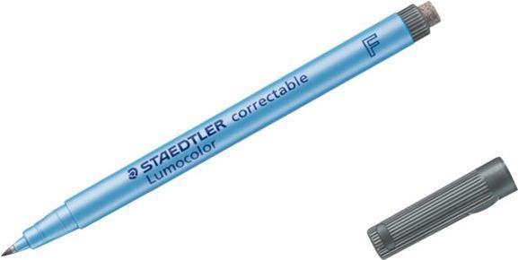 Actual product image Staedtler Lumocolor correct M foil pen (Blue, Black, 1 mm, 10 x)