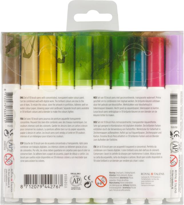 Actual product image Talens Ecoline (Multicoloured, 10 x)