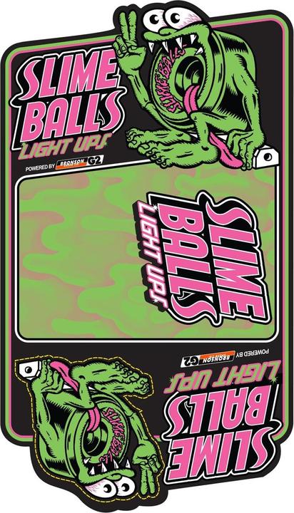 Produktbild Slime 78A OG Slime Balls Gator Swamp Spew Light Ups (60 mm)