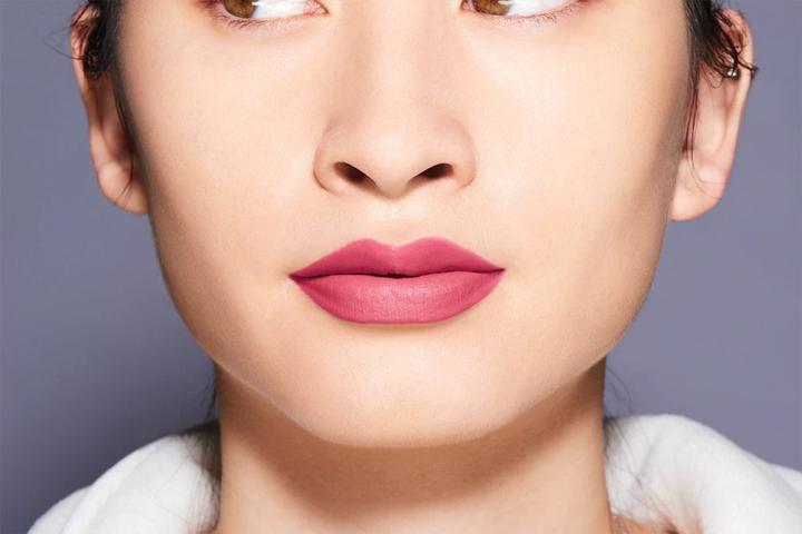 Actual product image Shiseido Modern mat Powder Lipstick (517 Rose Hip)
