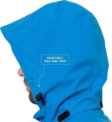Produktbild Agu GO Unisex rain jacket blue (L)