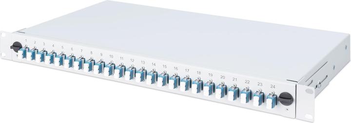 Produktbild Digitus LWL Spleissbox, bestückt, LC, OS2