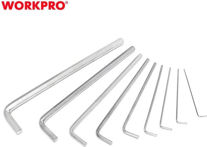 Actual product image Workpro Stiftschlüsselsatz lang