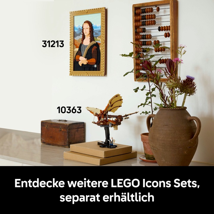 Produktbild LEGO Die Flugmaschine von Leonardo da Vinci (10363, LEGO Icons)