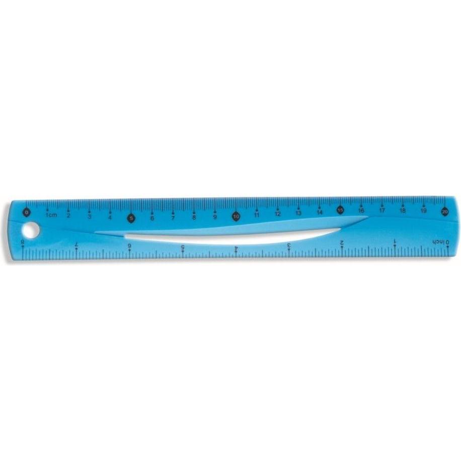 Tetis, Righello, Blaues Lineal 20 cm BL020-NB (20 cm)