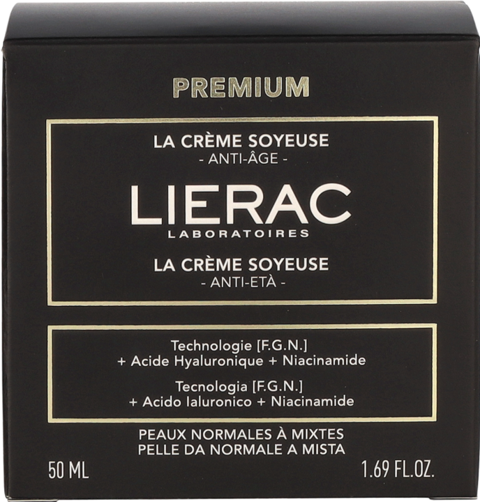 Immagine prodotto Lierac Crema setosa premium 50 ml (50 ml, Crema 24h)