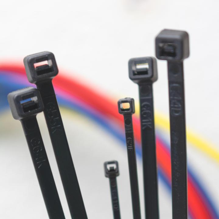 Actual product image Tox Cable tie clip 4.8x250 (100 pcs.) (Plastic cable ties, 250 mm, 100 pcs.)