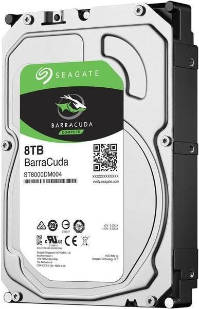 Seagate Hard disk BarraCuda 8 TB 3.5" (8 TB, 3.5")