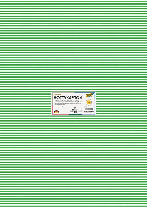 Actual product image Folia Motif block 2-sided stripes (300 g/m², 10 x)