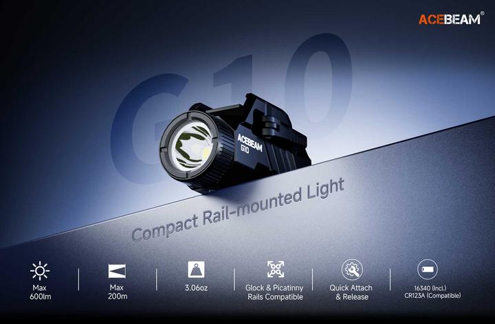 Immagine prodotto AceBeam G10 (6.80 cm, 600 lm)