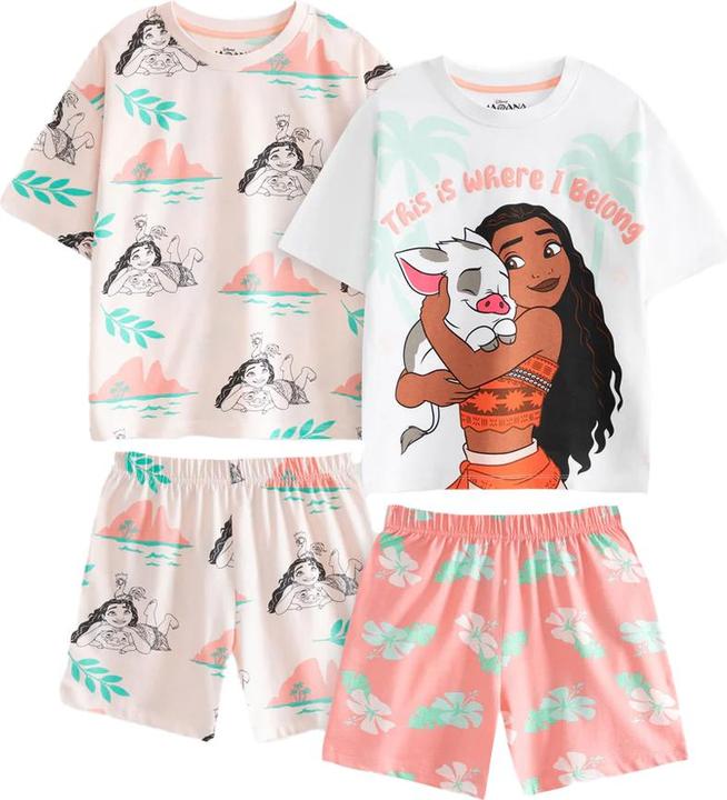 Produktbild Moana Schlafanzug mit Shorts Mädchen (2erPack) (104)