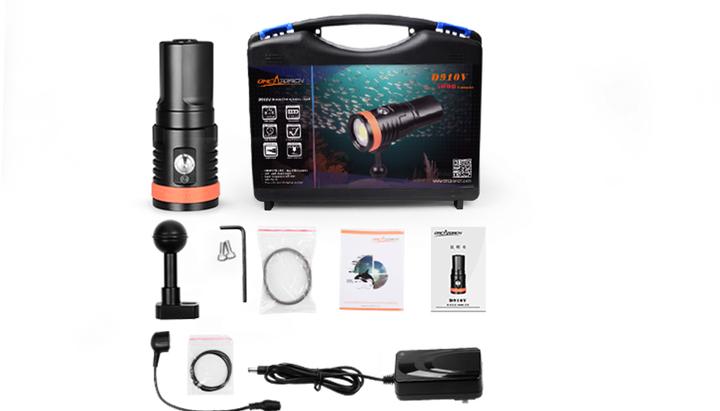 Actual product image Orcatorch D910V