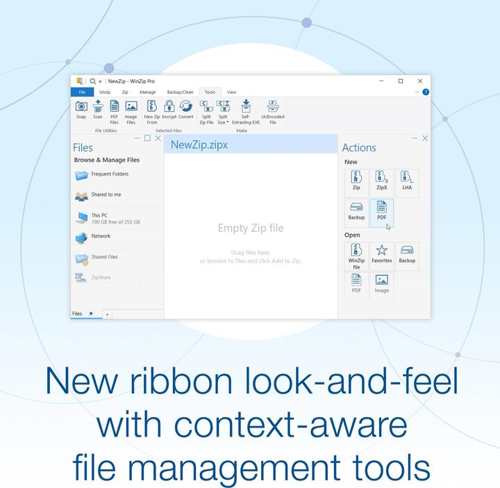 Actual product image Corel WinZip 26 Standard Single-User Download Code (1 User, 1 Devices/Users, unlimited)