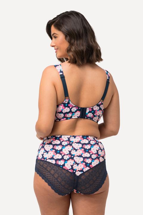 Actual product image Ulla Popken Flower Underwire Bra (110 D)