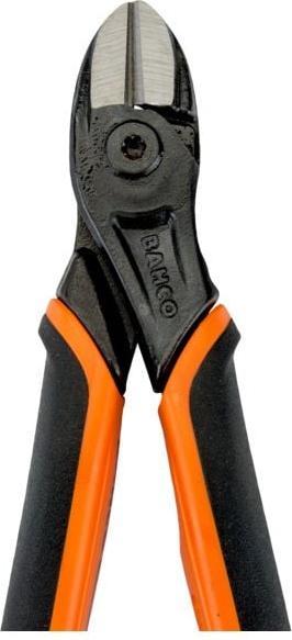 Actual product image Bahco ERGO diagonal cutters with self-opening two-component handle, phosphatised, 160 mm, industrial grade (160 mm)