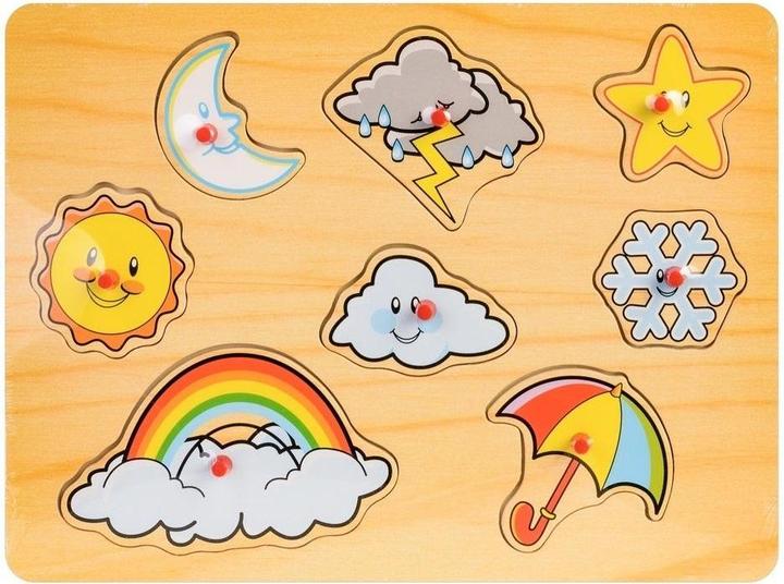 Daff Holzpuzzle - Wetter