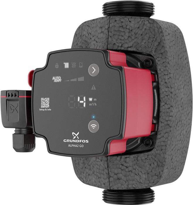 Actual product image Grundfos Hocheffizienz Umwälzpumpe ALPHA2 GO 25-40 180 220-240V 9H DD0