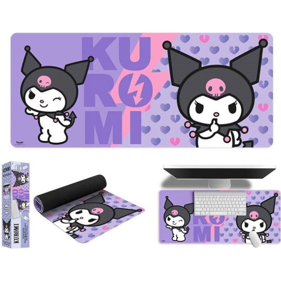 Kids Licensing Hello Kitty Kuromi gaming desk mat, Tappetino mouse, Multicolore